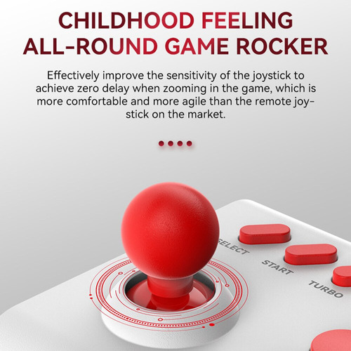 De Joystick Portátil Para Juegos, 3 Modos De Conexión,