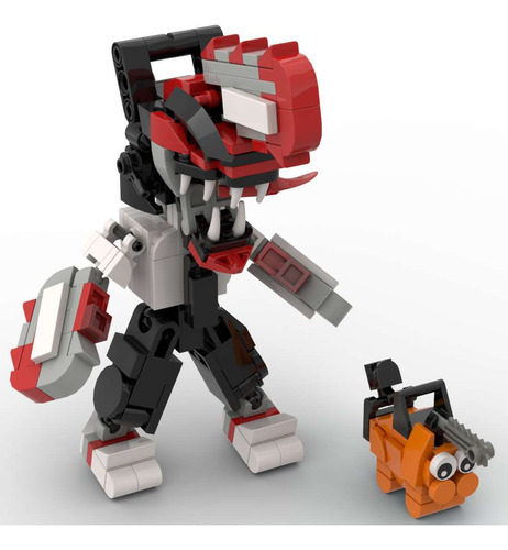 Compatible Con Lego Pellet Devil Chainsaw Man
