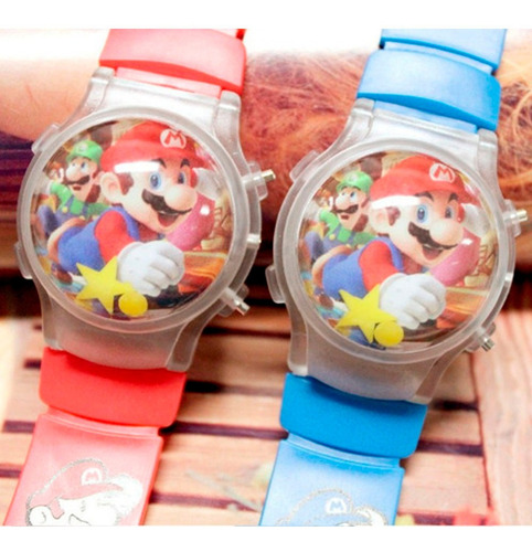 Imagen 5 de 6 de Reloj Luces Niños Digital Tapa Infantil Burbuja Navidad X12