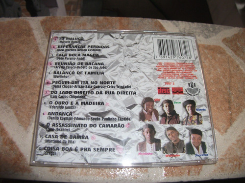 Cd Os Originais Do Samba Os Originais De Todos Os Sambas
