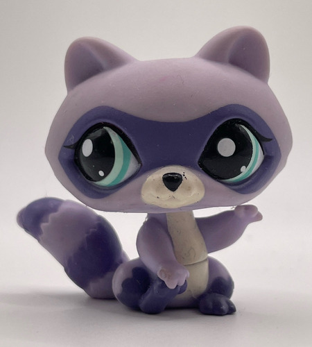 Mapache Raccoon #1957 Littlest Pet Shop Lps Hasbro Little (Usado)