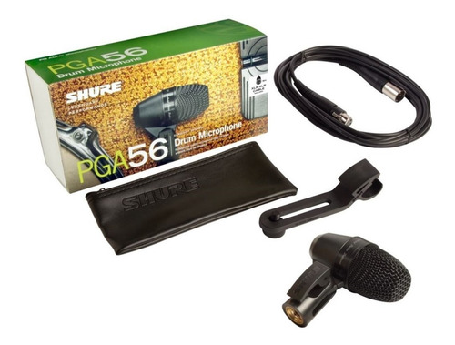 Imagen 3 de 3 de Shure Pga56 Xlr Micrófono Dinámico Para Redoblante Y Tom