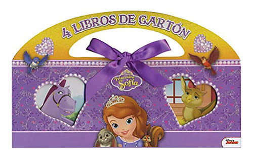 Princesita Sofia-4 Libros De Carton - Disney - #l