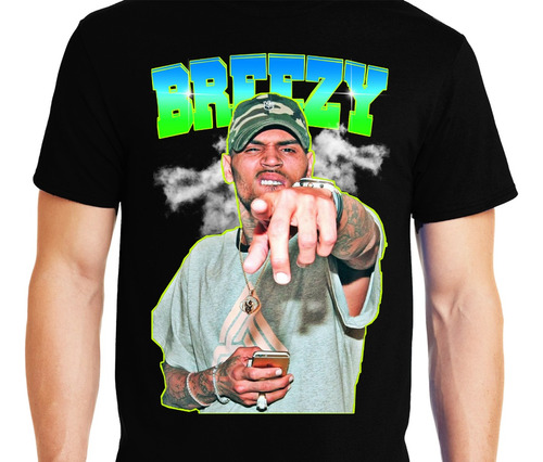 Chris Brown - Breezy - Cantante (2) - Polera