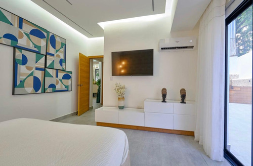 Apartamento Amueblado De 2 Habitaciones En Bella Vista Jacuzzi Y Terraza Privada