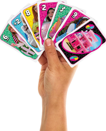 Mattel Juego De Cartas Uno Barbie La Pelicula