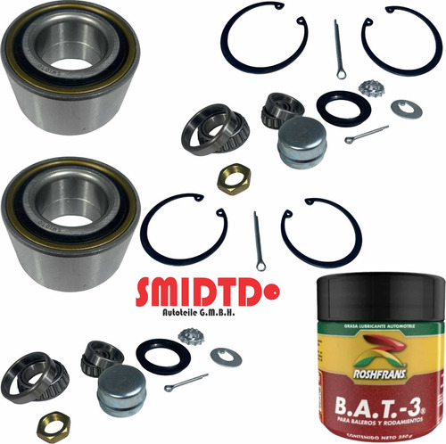 2 Baleros Delantero 4 Traseros 2 Reten Chevy Pick Up 96-12