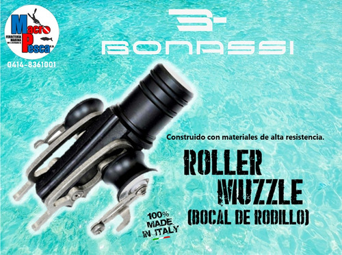 Bocal De Rodillo Para Arpon/fusil Roller 