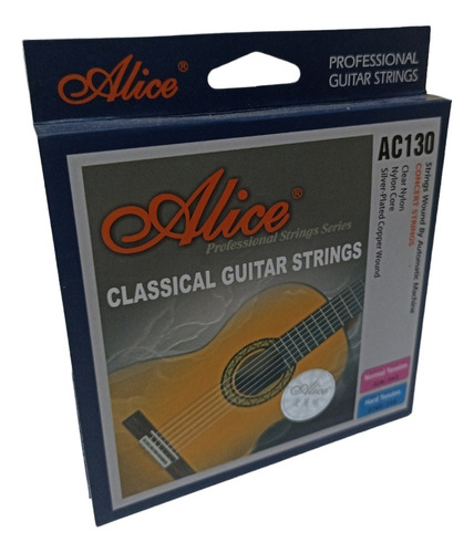 Cuerda De Guitarra Clásica  Alice Tensión Normal Ac130