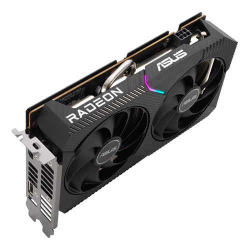 Imagen 8 de 10 de Placa De Video Asus Rx 6500 Xt Dual 4gb Gddr6 Radeon
