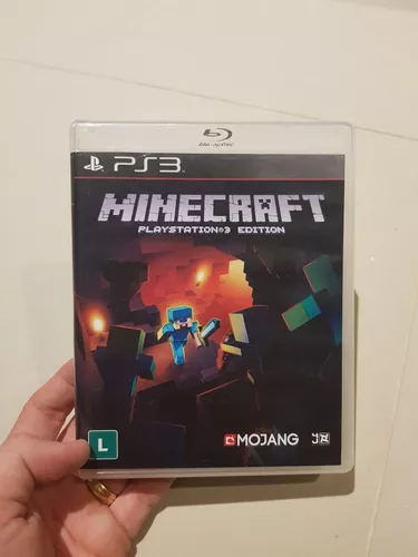 MINECRAFT PS3 MÍDIA FISICA ORIGINAL