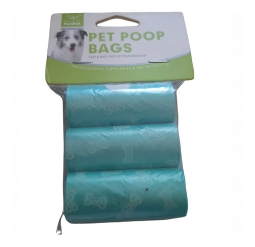 Bolsas Para Desechos De Perro 3 Rollos/ Tomasstore