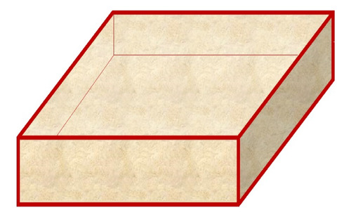 Cajas De Mdf 21x15x3 Centímetros Sin Tapa (20piezas)