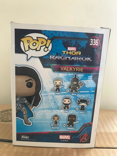 Valkyrie 336 Funko Pop Thor Ragnarok Summer 2018 Caja Dañada