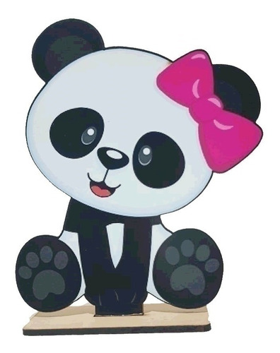 Oso Panda 16 Cms De Alto Aprox 