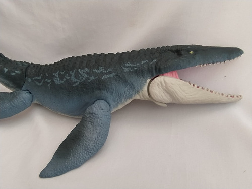 Mosasaurus 65cm Dinosaurio Jurassic World Park Mattel (Usado)