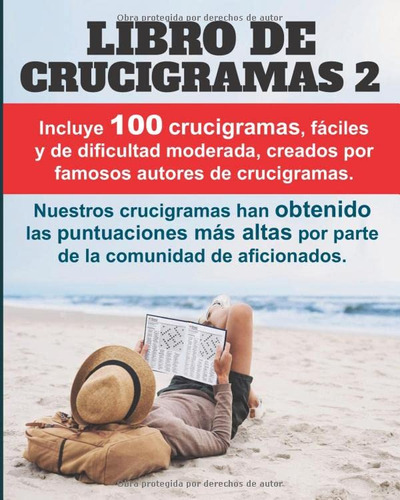 Libro De Crucigramas 2: 100 Crucigramas Premiados, Valora...