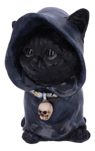 Figura De Gato De Resina Para Decoración De Pascua, Manto De