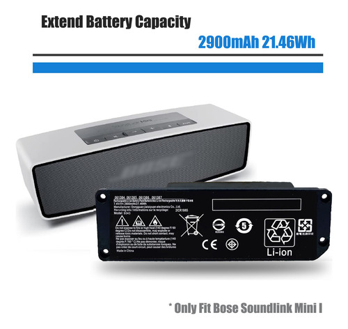 Batería Emaks 061385 21,46 Wh 3,8 V Para Bose Soundlink Mini