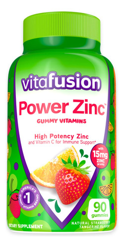 Vitafusion Power Zinc - Vitaminas Gomosas, Sabor A Mandarina