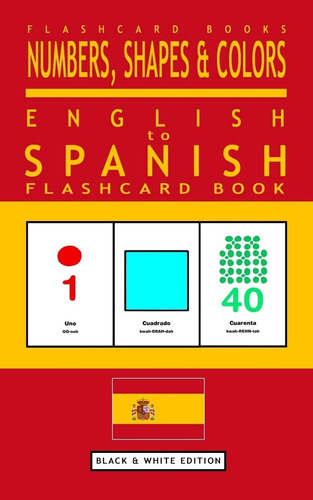 Libro: Números, Formas Y Colores - Flash De Inglés A Español