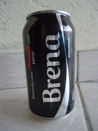 Lata Coca Cola Zero Vazia Com Nome - Brena (Usado)