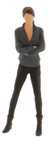 1/64 Escala Modelo De Personajes Pequeña Mini De Las Gris