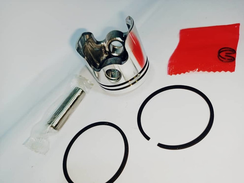 Imagen 2 de 5 de Kit De Piston Anillos Y Pasador Desmalezadoras Chinas 43 Cc