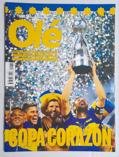 Revista Ole Especial Boca Campeon Copa Argentina 2021 Fs