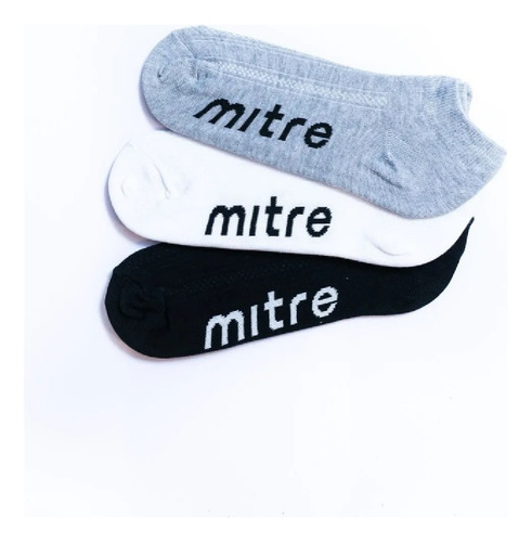 Medias Mitre Pack X3 Low Socks 75200-04 Cmu