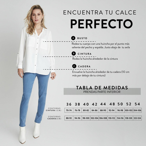 Jeans Tiro Alto Cargo Azul Mujer Moda Denim Básicos