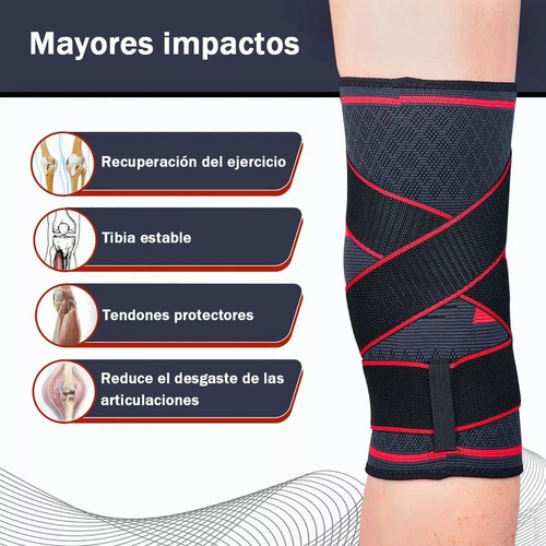 Deportiva Compresión De Elásticas Rodilleras De Par 1