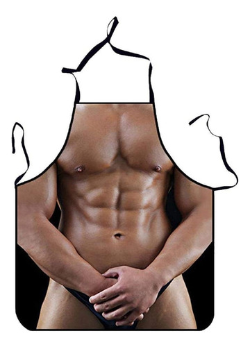 Delantal De Cocina T Sexy Musculoso Para Hombre, Delantal De