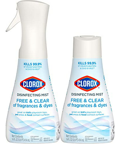 Desinfectante Clorox Free & Clear 