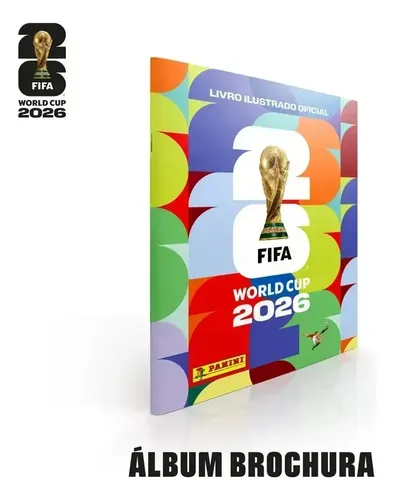 Álbum Copa do Mundo 2026 FIFA World Cup Panini – Edição Capa Mole
