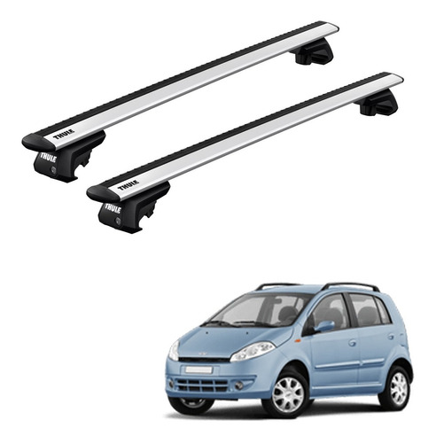 Rack Bagageiro Thule Evo Chery Face Hatch 2010 Em Diante