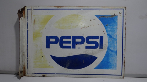 Letrero Antiguo Pepsi,doble Faz