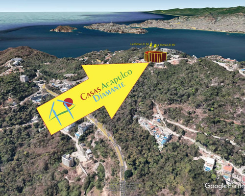 Cad Terreno La Cima Lc 34 Y 35. Dos Lotes Residenciales Con Vistas Privilegiadas A La Bahía De Acapulco