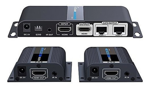 Agptek Hdmi Extender 1080p @ 60hz 1x2 Dispositivo Divisor So