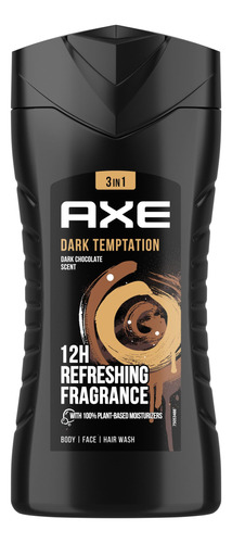 Axe Gel De Ducha Dark Temptation 8.5 Fl Oz