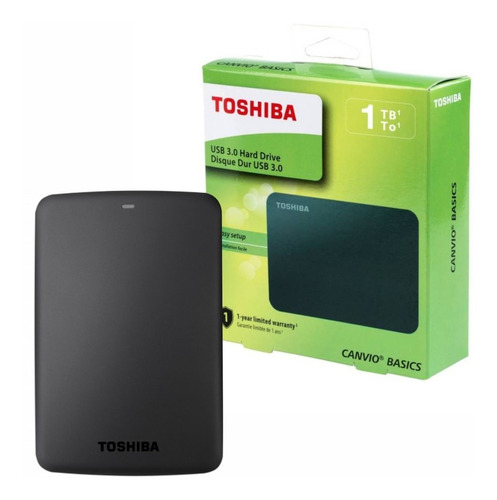 Disco Duro Toshiba Usb 3.0 Externo (1 Tb)