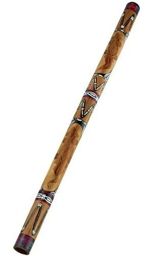Imagen 1 de 3 de Meinl Percussion Ddg1-br 47  Didgeridoo De Bambu Con Diseñ