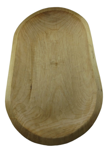 Charola Batea Ovalada Madera Pino 70cm Hecha A Mano Madera