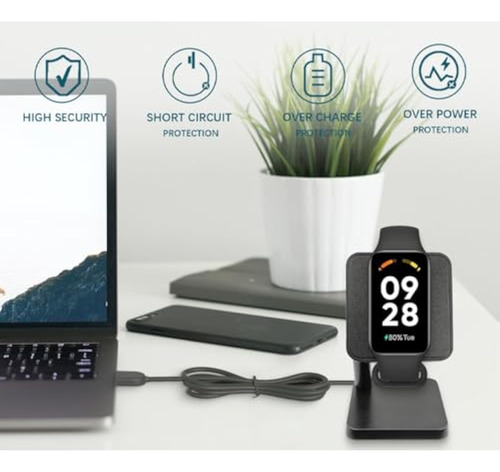 Base De Carga Compatible Con Xiaomi Mi Band 8 Pro