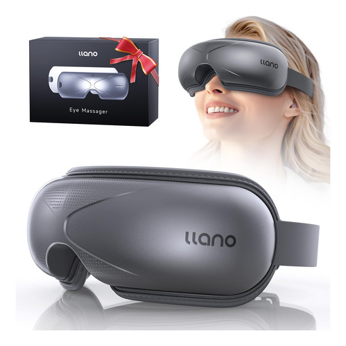 Masajeador De Ojos Llano Con Música Bluetooth Heat