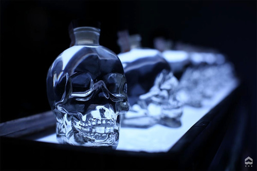 Imagen 5 de 10 de Vodka Crystal Head 1750ml Botellon En Estuche