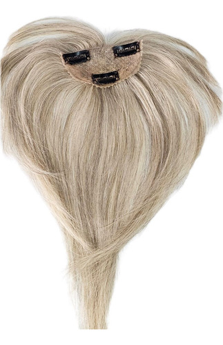 Prótese Capilar Franja -cabelo Humano Loiro Claro Loiro Clarissimo P