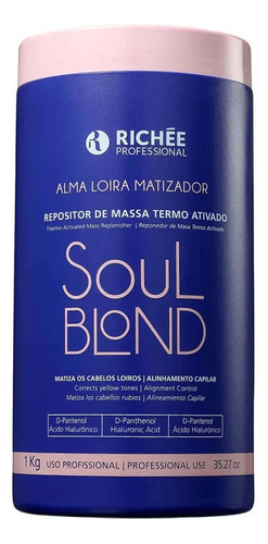 Richée Soul Blond Repositor De Massa Termo Ativado 1kg