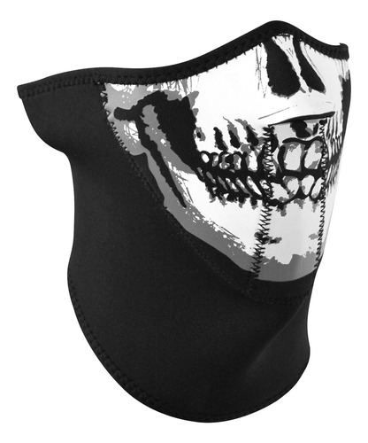 Zanheadgear Máscara De Neoprene Con Diseño De Calavera De.