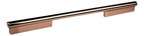 Puxador De Gaveta Sobrepor Zen Sorento - 320mm Rose